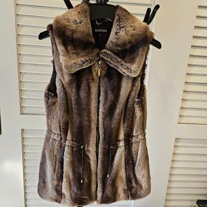 Ellen Tracy Faux Fur Vest